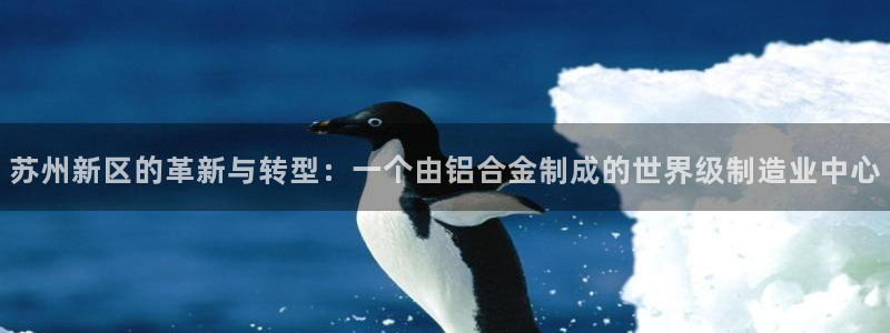 摩根娱乐,apk：苏州新区的革新与转型：一个由铝合金制成的世界级制造业中心